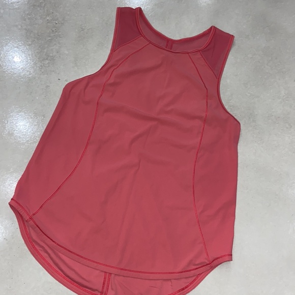 Lululemon Sculpt Tank Coral Pink Medium Estimated Size 8 - Picture 4 of 6